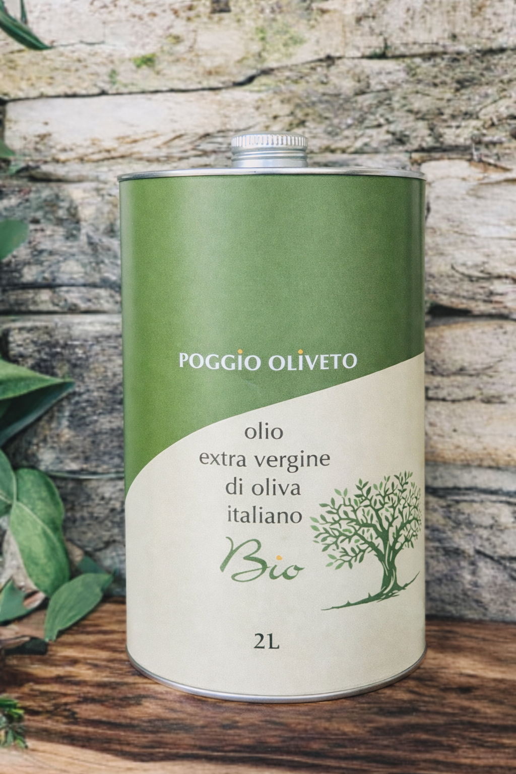 Premium Organic Italian Extra Virgin Olive Oil – 2L